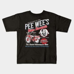 Pee Wee Bike Rentals Kids T-Shirt